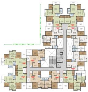 Project Image of 300.0 - 532.0 Sq.ft 1 BHK Apartment for buy in Majestique Venice Building D Wing A