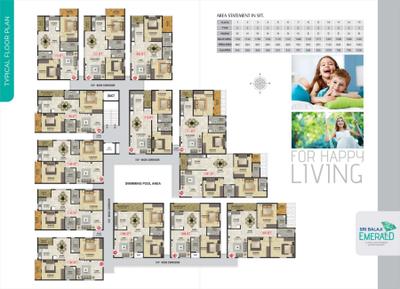 Project Image of 1088 Sq.ft 2 BHK Apartment / Flat for sale in Hennur for Rs. 8200000
