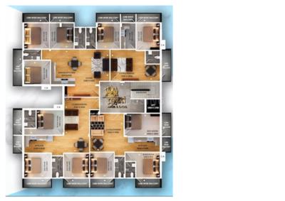 Project Image of 428.0 - 868.0 Sq.ft 1 BHK Apartment for buy in Pragati Om Gulmohar