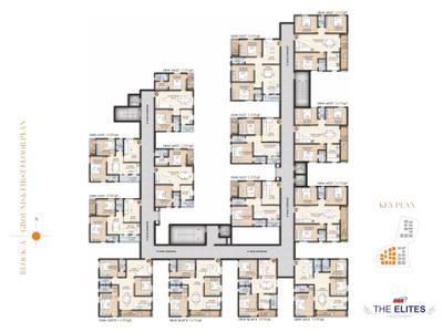 Project Image of 1080.0 - 1895.0 Sq.ft 2 BHK Apartment for buy in SRR The Elites