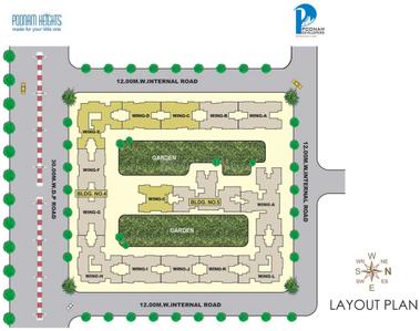 Project Image of 595.0 - 870.0 Sq.ft 1 BHK Apartment for buy in Poonam Heights