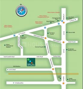 Project Image of 2800 Sq.ft 3 BHK Apartment / Flat for sale in Kaloor for Rs. 23800000