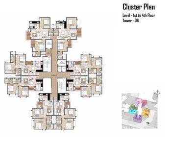 Project Image of 572.0 - 988.0 Sq.ft 1 BHK Apartment for buy in Prestige Primrose Hills Ph I