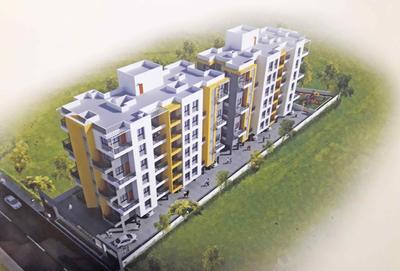 Project Image of 570.0 - 850.0 Sq.ft 1 BHK Apartment for buy in D A Borade Shraddha Orchid