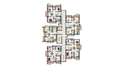Project Image of 1270.0 - 1945.0 Sq.ft 2 BHK Apartment for buy in Vertex Panache