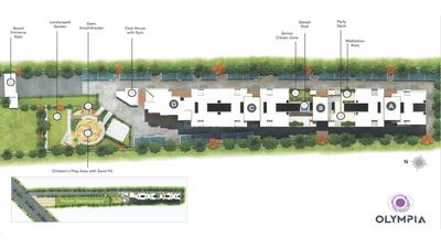 Project Image of 539.81 - 1038.29 Sq.ft 2 BHK Apartment for buy in Oxford Olympia Phase 1