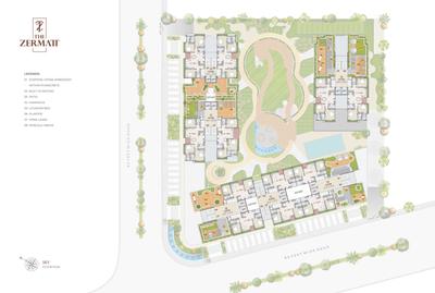 Project Image of 1368.0 - 1944.0 Sq.ft 2 BHK Apartment for buy in The Zermatt