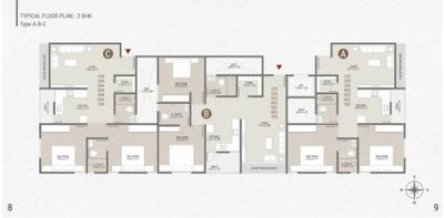 Project Image of 596.75 - 627.75 Sq.ft 2 BHK Apartment for buy in Alpine Heights Tower D
