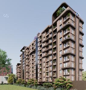 Nandanvan Residence Elevation 1