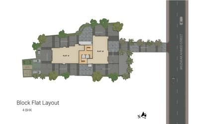 Project Image of 1624 Sq.ft 3 BHK Apartment / Flat for sale in Taltala for Rs. 41000000