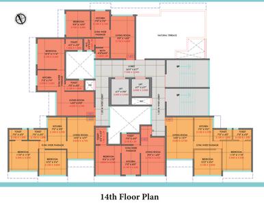 Project Image of 371.79 - 895.0 Sq.ft 1 BHK Apartment for buy in Haware Elinor