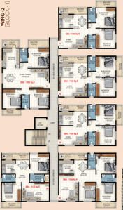 Project Image of 1095.0 - 1720.0 Sq.ft 2 BHK Apartment for buy in Sri Balaji Rose Woods