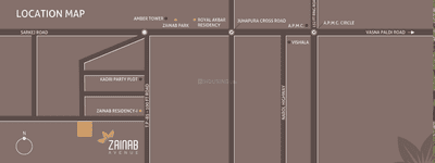 Project Image of 1062.0 - 1143.0 Sq.ft 2 BHK Apartment for buy in Meghreji Zainab Avenue