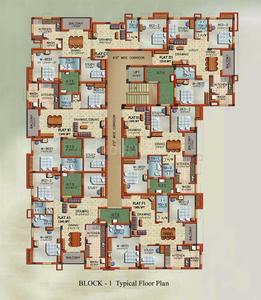 Project Image of 1230.0 - 1510.0 Sq.ft 2.5 BHK Apartment for buy in Rajparis Harmony