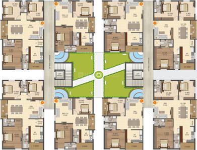 Project Image of 1150.0 - 1550.0 Sq.ft 2 BHK Apartment for buy in Sai Pragathi Heaven