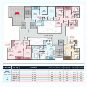 Project Image of 679.74 - 861.01 Sq.ft 2 BHK Apartment for buy in Anand Avenue