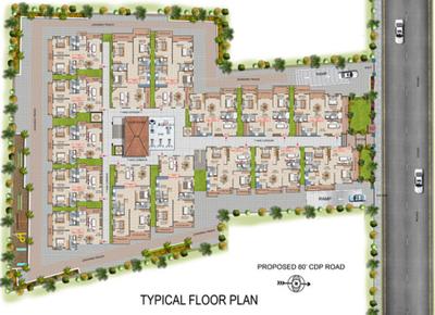 Project Image of 1249.0 - 1707.0 Sq.ft 2 BHK Apartment for buy in Hemanth Prithvi Stargaze