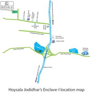 Project Image of 1050.0 - 1680.0 Sq.ft 2 BHK Apartment for buy in Hoysala Jodidhars Enclave