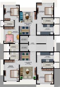Project Image of 551.97 - 630.0 Sq.ft 2 BHK Apartment for buy in Hirani Mary Villa