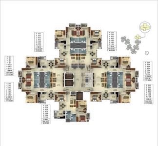 Project Image of 950.0 - 1740.0 Sq.ft 2 BHK Apartment for buy in Mantri Webcity