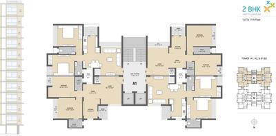 Project Image of 630 Sq.ft 2 BHK Apartment / Flat for sale in Ghanteshwer for Rs. 3100000