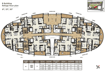 Project Image of 1073 Sq.ft 2 BHK Apartment / Flat for sale in Charholi Budruk for Rs. 9000000
