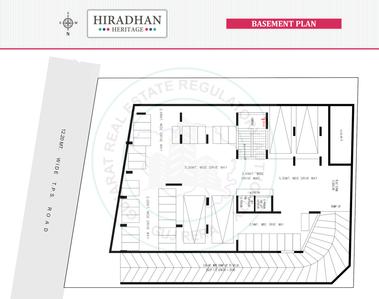 Project Image of 957.77 - 978.44 Sq.ft 3 BHK Apartment for buy in Hiradhan Heritage