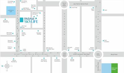 Project Image of 740.13 - 1063.04 Sq.ft 2 BHK Apartment for buy in Param Skylife