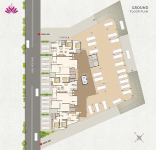 Project Image of 596.54 - 730.0 Sq.ft 2 BHK Apartment for buy in Pushp Heights II