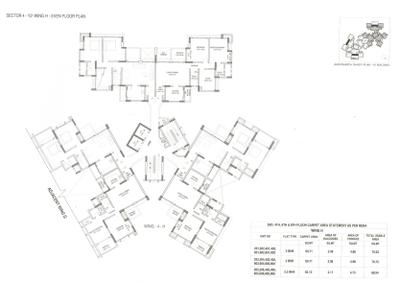 Project Image of 745.4 - 1004.92 Sq.ft 2 BHK Apartment for buy in Paranjape Aaryavarta