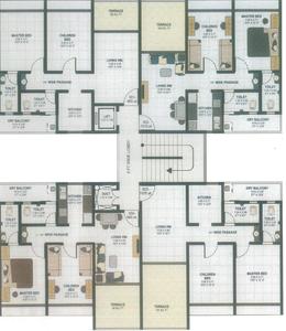 Project Image of 705.0 - 930.0 Sq.ft 1 BHK Apartment for buy in Deshmukh Paramount Park
