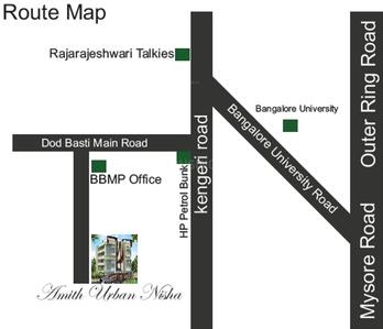 Project Image of 1008.0 - 1250.0 Sq.ft 2 BHK Apartment for buy in Amith Nisha