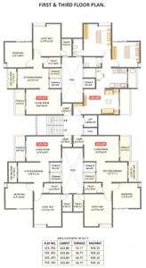 Project Image of 693.0 - 710.0 Sq.ft 2 BHK Apartment for buy in Brahma Heights Building B