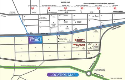 Project Image of 305.7 - 645.84 Sq.ft 1 BHK Apartment for buy in Adore Happy Homes Pride
