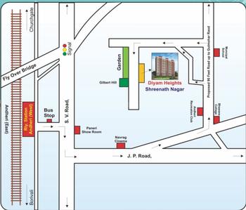 Project Image of 689.0 - 700.0 Sq.ft 2 BHK Apartment for buy in Ajmera Divyam Heights Wing B1 And B2