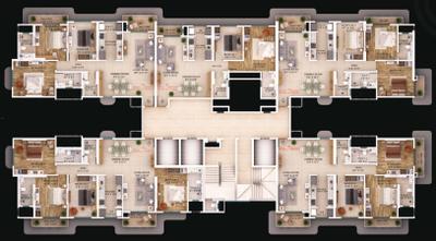 Project Image of 899.0 - 1515.0 Sq.ft 2 BHK Apartment for buy in DSD Aura