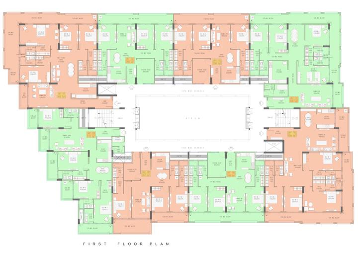 Pacific Eiffel Homes Cluster Plan 1
