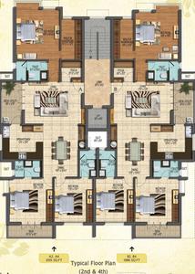 Project Image of 1975.0 - 2015.0 Sq.ft 3 BHK Apartment for buy in Awesome