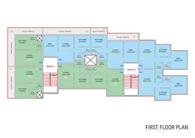 Project Image of 410.0 - 595.0 Sq.ft 1 RK Apartment for buy in Sai Jivdani Shilp