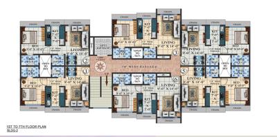 Project Image of 358.98 - 361.02 Sq.ft 1 BHK Apartment for buy in RNA NG Aroma Phase II