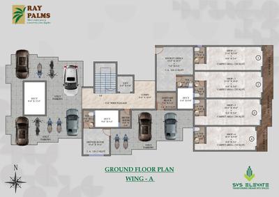 Project Image of 358.76 - 593.74 Sq.ft 1 BHK Apartment for buy in SVS Ray Palms