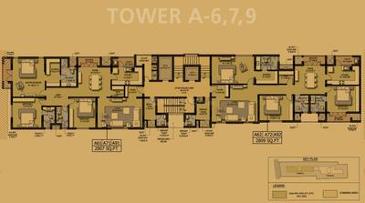 Project Image of 2794.0 - 5588.0 Sq.ft 3 BHK Apartment for buy in Akshaya 36 Carat