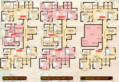 Project Image of 399.0 - 809.0 Sq.ft 1.5 BHK Apartment for buy in My Nest Sri Bhulaxmi Sai Raghunath Avenue