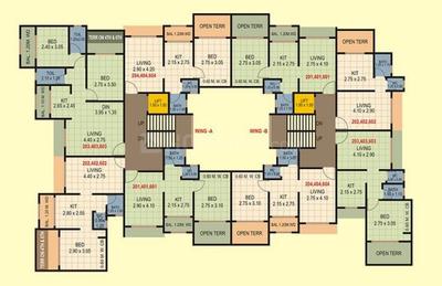 Project Image of 271.0 - 710.0 Sq.ft 1 RK Apartment for buy in Saish Sai Anandi Heights