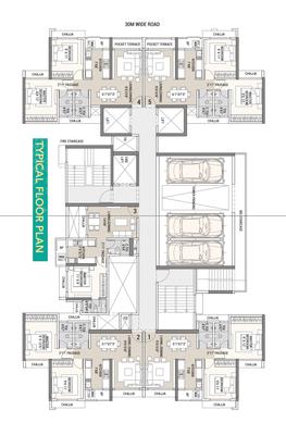 Project Image of 572.0 - 603.0 Sq.ft 2 BHK Apartment for buy in Tricity Aura