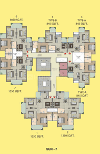 Project Image of 697.0 - 2666.0 Sq.ft 2 BHK Apartment for buy in Migsun Twiinz