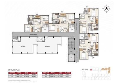 Project Image of 807.0 - 984.0 Sq.ft 2 BHK Apartment for buy in DAC Millennium