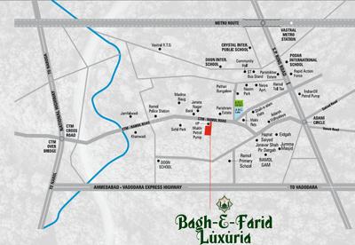 Project Image of 532.38 - 808.15 Sq.ft 2 BHK Apartment for buy in Royal Bagh E Farid Luxuria