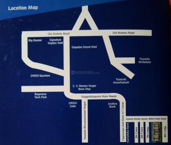 Project Image of 0.0 - 1220.0 Sq.ft 3 BHK Apartment for buy in S And S Srikanth Vista