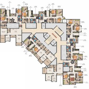 Project Image of 1400 Sq.ft 3 BHK Apartment / Flat for sale in Ambernath West for Rs. 7000000